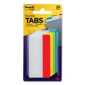 Post-it® Tabs Solid Color Tabs, 1/3-Cut, Assorted Colors, 3" Wide, 24/Pack Item: MMM686ALYR3IN