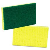 Scotch-Brite™ PROFESSIONAL Medium-Duty Scrubbing Sponge, 3.6 x 6.1, 0.7" Thick, Yellow/Green, 10/Pack Item: MMM74CC