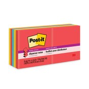 Post-it® Dispenser Notes Super Sticky Pop-up 3 x 3 Note Refill, 3" x 3", Playful Primaries Collection Colors, 90 Sheets/Pad, 10 Pads/Pack Item: MMMR33010SSAN