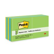 Post-it® Dispenser Notes Original Pop-up Refill Value Pack, 3" x 3", Floral Fantasy Collection Colors, 100 Sheets/Pad, 12 Pads/Pack Item: MMMR33012AU