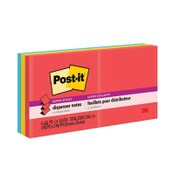 Post-it® Dispenser Notes Super Sticky Pop-up 3 x 3 Note Refill, 3" x 3", Playful Primaries Collection Colors, 90 Sheets/Pad, 6 Pads/Pack Item: MMMR3306SSAN