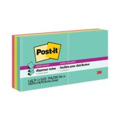 Post-it® Dispenser Notes Super Sticky Pop-up 3 x 3 Note Refill, 3" x 3", Supernova Neons Collection Colors, 90 Sheets/Pad, 6 Pads/Pack Item: MMMR3306SSMIA