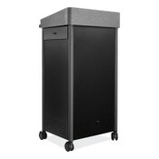 Oklahoma Sound® Greystone Lectern, 23.5 x 19.25 x 45.5, Charcoal Gray Item: NPSGSL