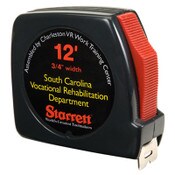 AbilityOne® 5210001824797, SKILCRAFT Tape Measure, 0.75" x 12 ft Power Return and Belt Clip, Steel Item: NSN1824797