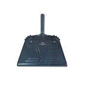 AbilityOne® 7290002248308, SKILCRAFT, Steel Dustpan, 12w x 13.5l x 4h, Black Item: NSN2248308