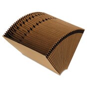 AbilityOne® 7520002861723, SKILCRAFT Expanding File 1-31, 15" Expansion, 31 Sections, 2/5-Cut Tabs, Letter Size, Brown Item: NSN2861723