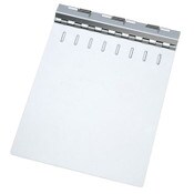 AbilityOne® 7510002866954, SKILCRAFT Clipboard Binder, 0.5" Clip Capacity, Holds 8.5 x 11 Sheets, Silver Item: NSN2866954