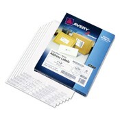 AbilityOne® 7530012898190, SKILCRAFT Laser Labels, Laser Printers, 1 x 4, White, 20/Sheet, 100 Sheets/Box Item: NSN2898190