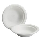 AbilityOne® 7350013322111, SKILCRAFT Disposable Paper Bowls, 6" dia, Natural, 1,000/Box Item: NSN3322111