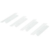 AbilityOne® 7510013754510, SKILCRAFT Tabs for Hanging File Folders, 1/3-Cut, Clear, 3.5" Wide, 25/Pack Item: NSN3754510