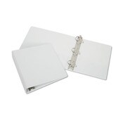 AbilityOne® 7510013848786, SKILCRAFT Slant D-Ring View Binder, 3 Rings, 1" Capacity, 11 x 8.5, White Item: NSN3848786