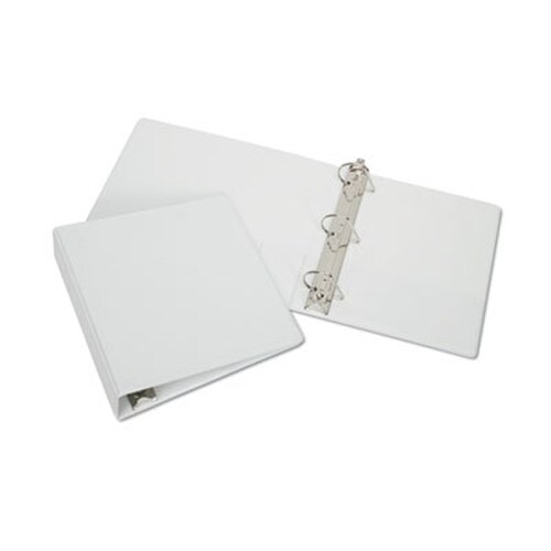 AbilityOne® 7510013848786, SKILCRAFT Slant D-Ring View Binder, 3 Rings, 1" Capacity, 11 x 8.5, White Item: NSN3848786