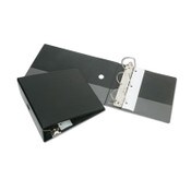 AbilityOne® 7510013925283, SKILCRAFT Slant-D Ring Binder, 3 Rings, 5" Capacity, 11 x 8.5, Black Item: NSN3925283