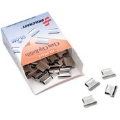 AbilityOne® 7510013926512, SKILCRAFT Clam Clip Refill, Small, Silver, 50/Box Item: NSN3926512