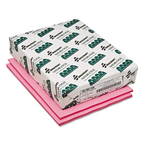 AbilityOne® 7530013982680, SKILCRAFT Neon Colored Copy Paper, 20 lb Bond Weight, 8.5 x 11, Neon Pink, 500/Ream Item: NSN3982680