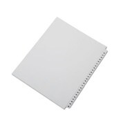 AbilityOne® 7530014072248, SKILCRAFT Table of Contents Indexes, Avery Style, 26-Tab, 26 to 50, 14 x 8.5, White, 1 Set Item: NSN4072248