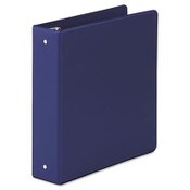 AbilityOne® 7510014316236, SKILCRAFT Round Ring Binder, 3 Rings, 2" Capacity, 11 x 8.5, Dark Blue Item: NSN4316236