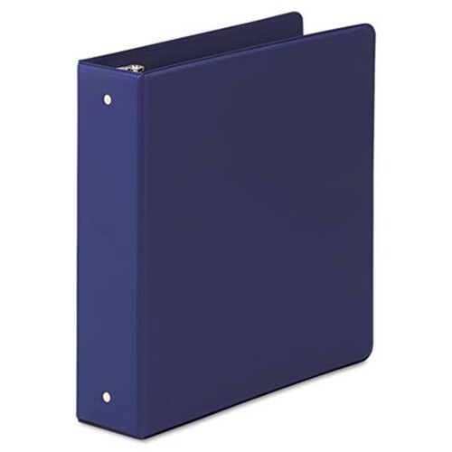 AbilityOne® 7510014316236, SKILCRAFT Round Ring Binder, 3 Rings, 2" Capacity, 11 x 8.5, Dark Blue Item: NSN4316236