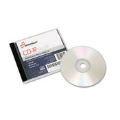 AbilityOne® 7045014445160, SKILCRAFT Recordable Compact Disc, CD-R, 700 MB/80 min, 52x, Jewel Case, Silver Item: NSN4445160