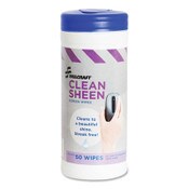 AbilityOne® 7930014541138, SKILCRAFT Computer Screen Wet Wipes, 5 x 7, White, 50 Wipe/Dispenser, 12/Box Item: NSN4541138