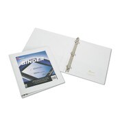 AbilityOne® 7510014621391, SKILCRAFT Framed Slant-D Ring View Binder, 3 Rings, 1.5" Capacity, 11 x 8.5, White Item: NSN4621391