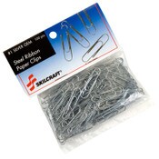 AbilityOne® 7510014676738, SKILCRAFT Paper Clips, #1, Smooth, Silver, 100/Pack Item: NSN4676738