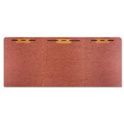 AbilityOne® 7530014840001, SKILCRAFT Tri-Fold Classification Folder, 1 Fastener, Letter Size, Red Exterior, 10/Pack Item: NSN4840001
