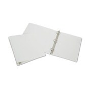 AbilityOne® 7510014841759, SKILCRAFT 3-Ring Flexible Binder, 1" Capacity, 11 x 8.5, White Item: NSN4841759