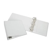 AbilityOne® 7510014950696, SKILCRAFT Slant D-Ring View Binder, 3 Rings, 4" Capacity, 11 x 8.5, White Item: NSN4950696