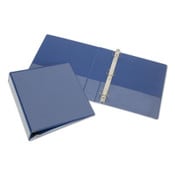 AbilityOne® 7510015104860, SKILCRAFT Round Ring View Binder, 3 Rings, 0.5" Capacity, 11 x 8.5, Blue Item: NSN5104860
