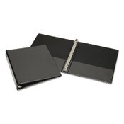 AbilityOne® 7510015104865, SKILCRAFT Round Ring View Binder, 3 Rings, 1" Capacity, 11 x 8.5, Black Item: NSN5104865