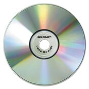 AbilityOne® 7045015155372, SKILCRAFT Branded Attribute Media Disks, DVD-R, 4.7 GB, 4x, Spindle, Silver, 25/Pack Item: NSN5155372