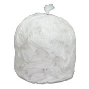 AbilityOne® 8105015171344, SKILCRAFT Trash Can Liner - High-Density, 45 gal, 12 mic, 40" x 48", Natural, 250/Carton Item: NSN5171344