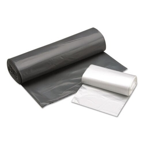 AbilityOne® 8105015171377, SKILCRAFT Trash Can Liner - Linear Low-Density, 33 gal, 0.7 mil, 33" x 39", Gray, Perforated Roll, 250/Carton Item: NSN5171377