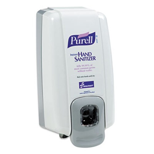 AbilityOne® 4510015219870, SKILCRAFT PURELL Wall Dispenser, 1,000 mL, 5 x 4 x 10, Gray, 6/Box Item: NSN5219870