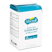AbilityOne® 8520015220834, SKILCRAFT, GOJO Antibacterial Lotion Soap, Floral, 1,000 mL Refill, 8/Carton Item: NSN5220834