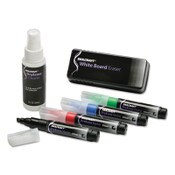 AbilityOne® 7520015574971, SKILCRAFT Dry Erase Starter Kit, Broad Chisel Tip, Assorted Colors, 4/Set Item: NSN5574971