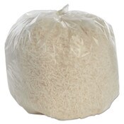 AbilityOne® 8105015574972, SKILCRAFT High Density Coreless Roll Can Liners, 30 gal, 10 mic, 30" x 37", Natural, Perforated Roll, 500/Box Item: NSN5574972
