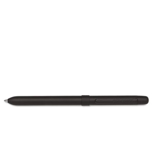 AbilityOne® 7520015649906, SKILCRAFT B3 Aviator Multi-Color Ballpoint Pen/Pencil, Retractable, Medium , Black/Red Ink, Black Matte Barrel Item: NSN5649906