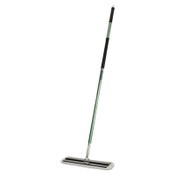 AbilityOne® SKILCRAFT 3M Easy Scrub Flat Mop Tool, 16" Wide White Microfiber Head, 54" Green Aluminum Handle Item: NSN5748715