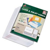 AbilityOne® 7530015789299, SKILCRAFT Adhesive Name Badge Labels, Inkjet/Laser Printers, 2.33 x 3.38, White, 8/Sheet, 50 Sheets/Box Item: NSN5789299