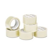 AbilityOne® 7510015796871 SKILCRAFT Economy Package Sealing Tape, 3" Core, 2" x 55 yds, Clear, 6/Pack Item: NSN5796871