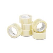 AbilityOne® 7510015796874 SKILCRAFT Commercial Package Sealing Tape, 3" Core, 2" x 55 yds, Clear, 6/Pack Item: NSN5796874