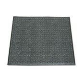 AbilityOne® 7220015826247, SKILCRAFT 3-Mat Entry System Scraper Mat, 24 x 32, Black Item: NSN5826247
