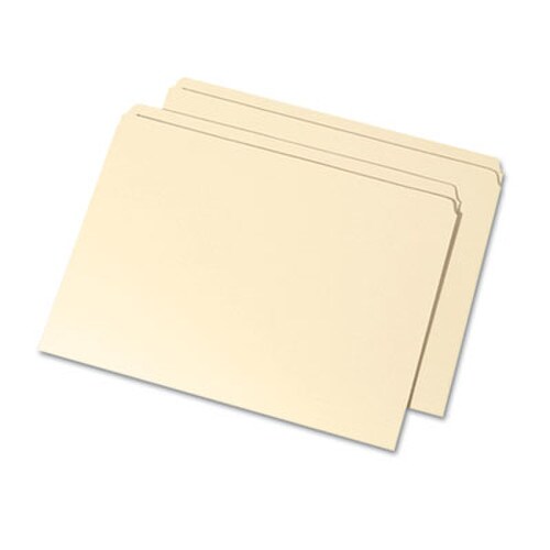 AbilityOne® 7530015833821, SKILCRAFT Manila Interior Height Folders, Straight Tabs, Letter Size, Manila, 100/Box Item: NSN5833821