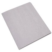 AbilityOne® 7510005842491, SKILCRAFT Double Pocket Portfolio, 0.38" Capacity, 11 x 8.5, Gray, 25/Box Item: NSN5842491