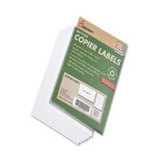 AbilityOne® 7530015872621, SKILCRAFT Recycled Copier Labels, Copiers, 2 x 4.25, White, 10/Sheet, 100 Sheets/Box Item: NSN5872621
