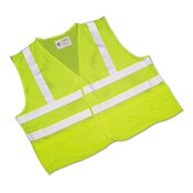 AbilityOne® 8415015984870, SKILCRAFT Safety Vest--Class 2 ANSI 107 2010 Compliant, X-Large, Lime/Silver Item: NSN5984870