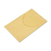 AbilityOne® 7530016006974, SKILCRAFT Classification Retention Jackets, Straight Tab, Letter/Legal Size, Kraft, 25/Box Item: NSN6006974