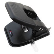 AbilityOne® 7520016203314, SKILCRAFT Adjustable Two-Hole Punch, 1/4" Holes, 30-Sheet, Black Item: NSN6203314